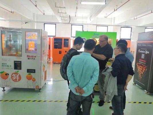 Selbstbedienung Original Zuckerrohrsaft Automaten mit intelligenten Reinigungssystem für Einkaufszentren