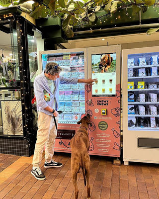 24/7 Tiergeschäft Hundefutter Leckerbissen Pflege Waschen Tierprodukte Verkaufsautomaten In Einkaufszentrum