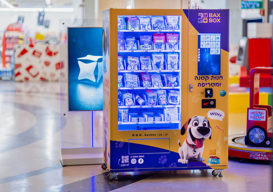 Hundepark Außenstandort 24/7 Haustierprodukte Hundepflege Waschen Smart Vending Machine für Haustierfutter