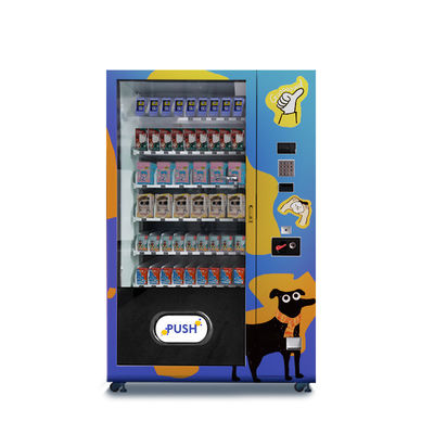 Kommerzielle intelligente Snack-Drinks-Vending-Maschine mit zusätzlichem Bildschirm zur Preisförderung