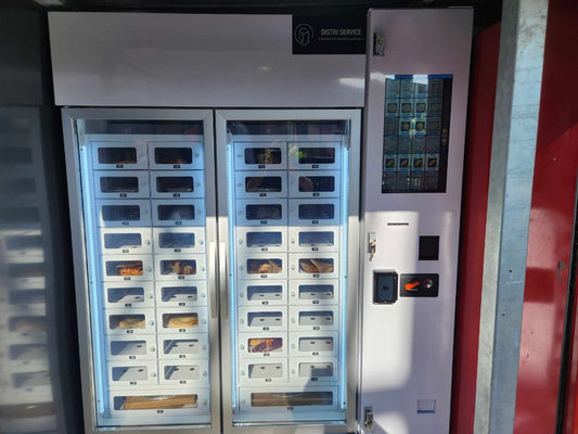 Kühlschrank-Automaten mit Barzahlung und Raumtemperaturoption