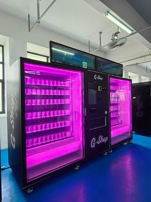 Versand von Tür zu Hafen Snack-Food-Vending-Maschine mit Top-Bildschirm OEM/ODM-Dienstleistungen