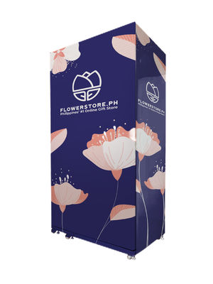 24/7 Selbstbedienung Kühlschrank für frische Blumen Topfpflanzen Cholocate Verkaufsautomat