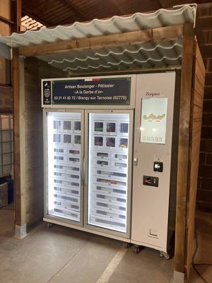 210,5-Zoll-Touch-Screen-Schließfach-Vending-Maschine für schnelle und bequeme bargeldlose Zahlung
