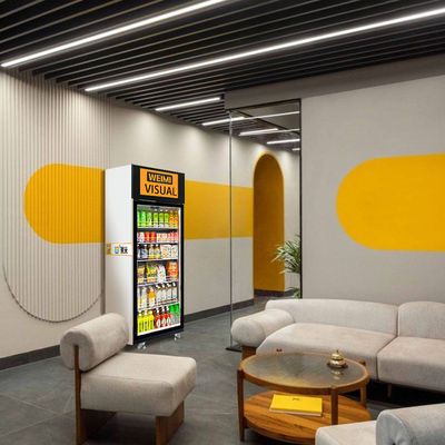 Verbessern Sie Ihr Verkaufserlebnis mit einer 180-Kilogramm-Food-Vending-Maschine mit KI und fortschrittlicher Technologie