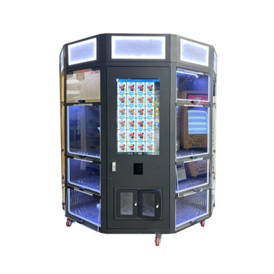 Neues Design Schließfach Frische Blumen Verkaufsautomat mit Kühlfunktion 32 Zoll Touchscreen Lichtschrank für das Branding