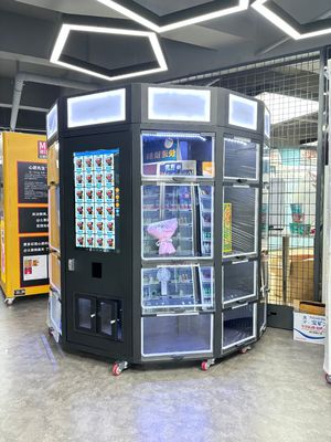 Neues Design Schließfach Frische Blumen Verkaufsautomat mit Kühlfunktion 32 Zoll Touchscreen Lichtschrank für das Branding