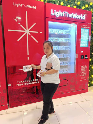21.5 Zoll Touchscreen Automaten für Wohltätigkeitsorganisationen Verbessern Sie das Image und den Ruf Ihrer Organisation