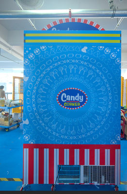 Smart Candy Corner Vending Machine mit 21,5 Zoll Touchscreen Mehrfache Zahlungsoptionen Süßigkeiten Vending Machine