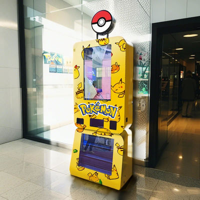 Innovative Anpassungsmaschine für Pokémon TCG Karten Touchscreen automatisierte Einzelhandelsmaschine für den Verkauf