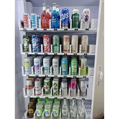 Werbeverwaltung Verkaufsdatenverfolgung und Fehlermeldungen Smart Alcohol Vending Machine