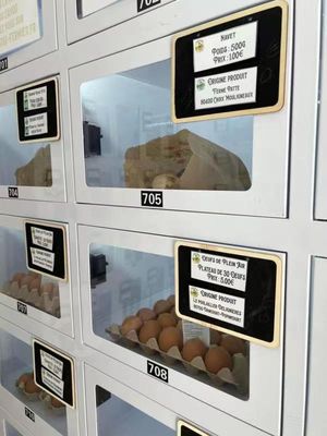 Android 11 Ei-Dispenser für Kleinbauern 24/7 Bequemlichkeit und Effizienz