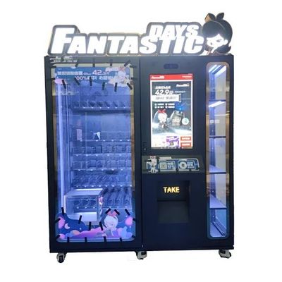 Smart Vending System Kostenloses Anpassung Automaten mit einer Kapazität von 7 Etagen* 12 Slots Internet 4G/WIFI/LAN