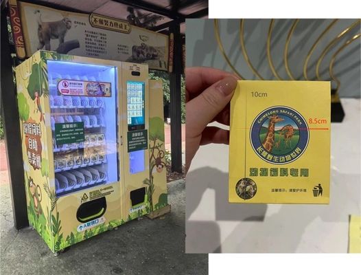 270-540 Stück Kapazität Tierfutter Automaten Benutzerfreundlicher Touchscreen und Schritt-für-Schritt-Anweisungen