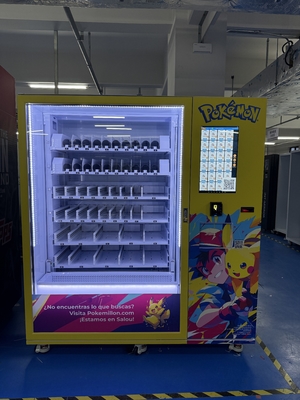 Erweitern Sie Ihre Sammlung mit sicheren und einfachen Zahlungssystemen Pokemon-Karten-Verkaufsautomat B1620mm*T950mm*H1950mm