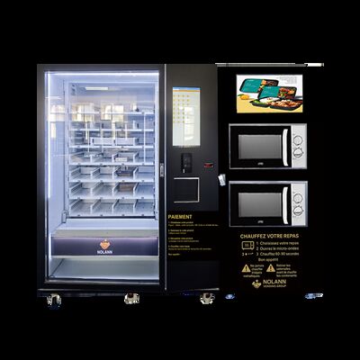 QUALITÄT  Big Capacity Hot Food & Pizza Vending Machine with Microwave Heating and Refrigeration System Fabrik