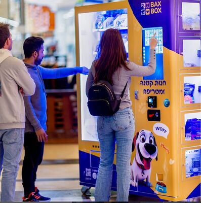 QUALITÄT  Smart Pet Medicine & Supplies Vending Machine with Side Lockers for Pet Stores & Veterinary Clinics Fabrik