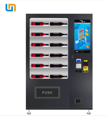 Rotwein-kundenspezifische Automaten mit Aufzugsglasflasche Mikrometer-intelligentem Automaten für Verkauf
