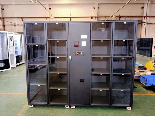 22 Zoll-Noten-Eingangstür mit Fliegengitter-Bärn-Puppen-Schließfach-Automat mit intelligentem System-Mikrometer-Automaten