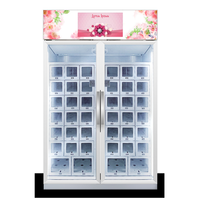 CER Schließfach-Frucht-Automaten-Blumen-Mikrometer-intelligenter Automat mit Kühlsystem