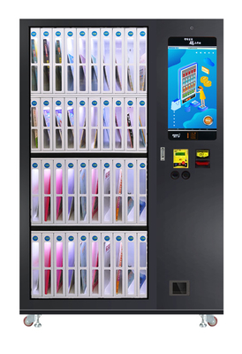 Intelligentes telemetrisches System des kundenspezifischen Schließfachschlägerbuch-Automaten mit Touch Screen