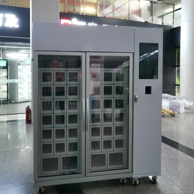 Der 22 Zoll-gefrorene Automat für Fleisch-Käse-Eiscreme-Schließfach-Größe fertigte besonders an