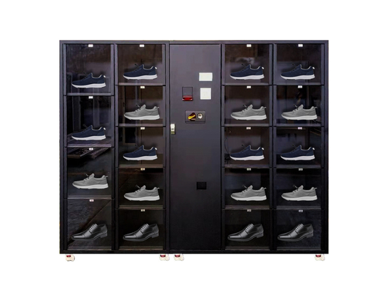 22" Touch Screen Schuh-unregelmäßiger Einzelteil-Schließfach-Automat mit intelligentem System