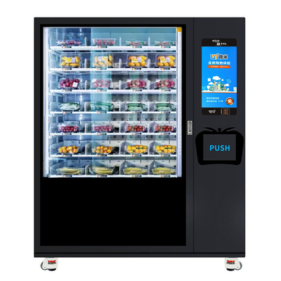 Salat-heben automatische Automaten-Mitte des kleinen Kuchens mit Aufzugs-Förderband und Touch Screen auf