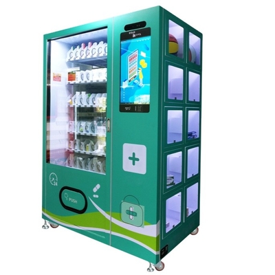 22" Touch Screen kundenspezifische Medizin Masken-intelligenter Automat mit Schließfach-Spiralenwerkzeug