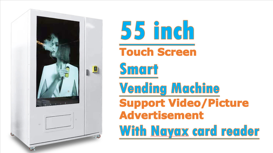 Eectronic-Touch Screen Handels-POP-Automat für Werbung