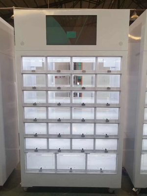 Kundengebundener 22-Zoll-Touch Screen abkühlender Schließfachautomat für Ei mit intelligentem System