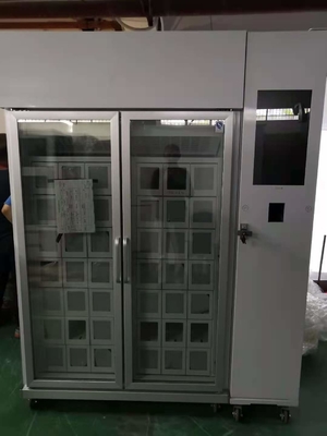 Kundengebundener 22-Zoll-Touch Screen abkühlender Schließfachautomat für Ei mit intelligentem System