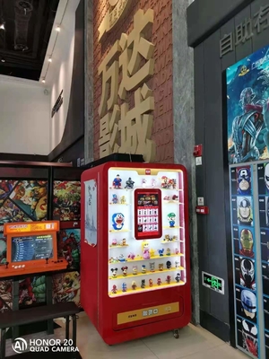 22 Zoll Schirm-Spielwaren-Automaten-mit Währungszahlungs-System, Telemetriesystemautomat, Mikrometer