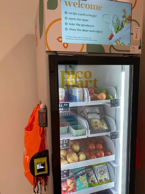 Kühlschrank-Milch-Automat Creadit-Karten-Zahlungs-System WIFIS intelligentes