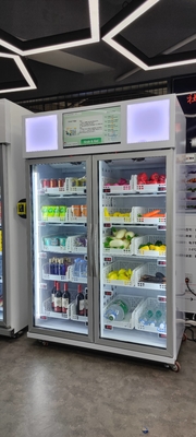 220V Eiscreme-Automat für Nahrungsmittel trinkt intelligenten verkaufenden Kühlschrank