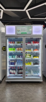 220V Eiscreme-Automat für Nahrungsmittel trinkt intelligenten verkaufenden Kühlschrank