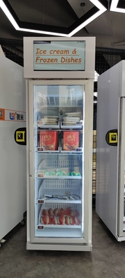 220V Eiscreme-Automat für Nahrungsmittel trinkt intelligenten verkaufenden Kühlschrank