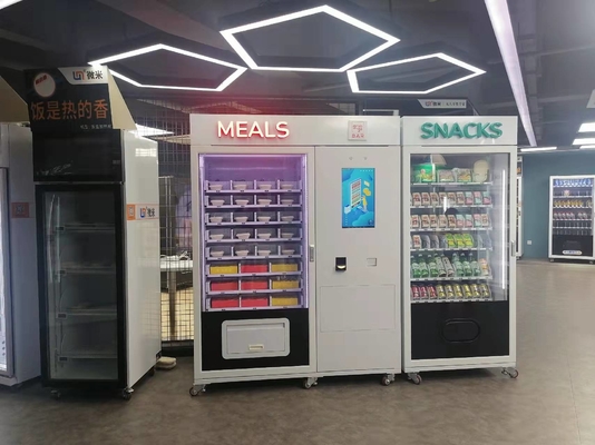 Snack-Food-Automaten für Verkauf mit Abkühlungs-Touch Screen Mikrometer-Smart-Automaten