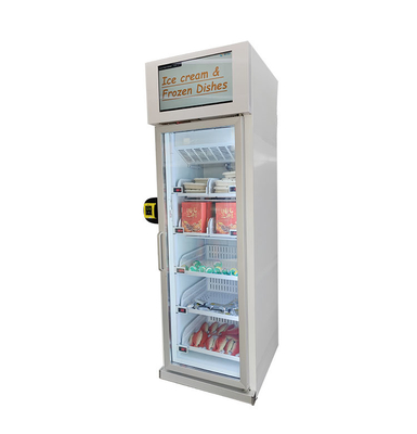 Smart Kühlschrank Eismaschine -22°C Gefrierschrank mit Touchscreen-Kartenleser