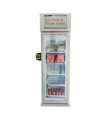 Smart Kühlschrank Eismaschine -22°C Gefrierschrank mit Touchscreen-Kartenleser