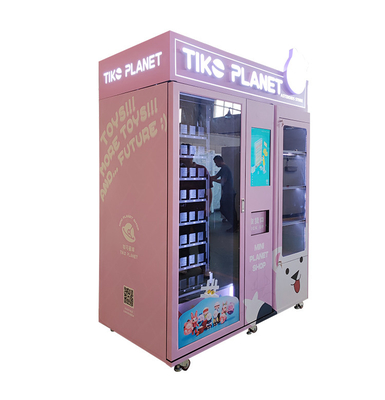 662 Kapazität Lucky Box Toy Vending Machine mit Doppelt-ausgeglichener Glastür