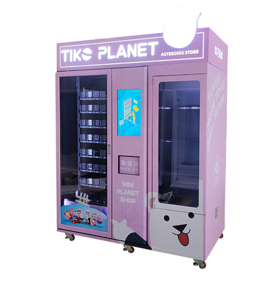 662 Kapazität Lucky Box Toy Vending Machine mit Doppelt-ausgeglichener Glastür