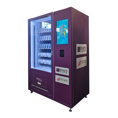Kleiner Imbiss-kalter Getränk-Automat mit gewundenem und direkt Stoß-Waren-Behälter
