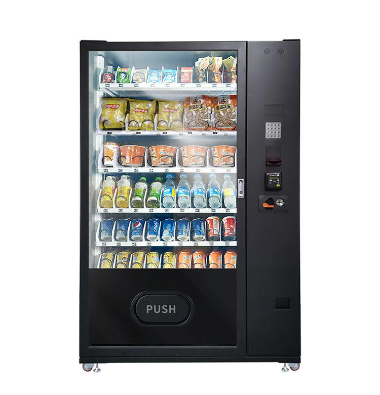 Hochsicherheit Normal Tastatur Kaltes Soda Getränke Snack Automaten mit 5 Zoll Bildschirm