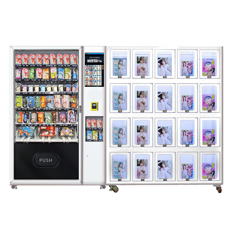 24-Stunden-Selbstbedienungs-Spielzeug-Vending-Maschine mit Altersprüfung Bargeldlose Münzkartzahlung
