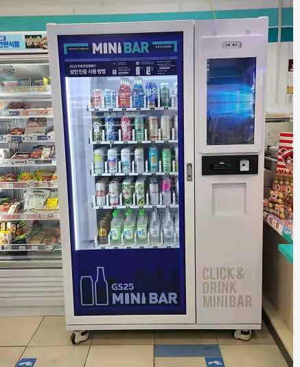 Benutzerfreundliche Bier-Pop-Maschine mit Zahlungssystem für ID-Karten und Internet-WLAN / 3G-Konnektivität