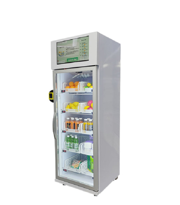 22-Zoll-Bildschirm Imbiss-Getränk-Büro-Automat mit Kühlsystem