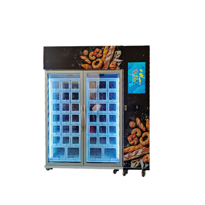 Brot-abkühlender Schließfach-Automat mit 22-Zoll-Bildschirm und Kartenleser