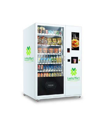Automat im Malaysia-Schalen-Nudel-Snack-Food-Automaten-Heißwasser-Nudel-intelligenten Verkauf