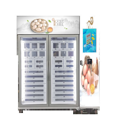 Unbemannter Einzelhandelsgeschäft-abkühlender Schließfach-Automat, zum des Ei-Frucht-Fleisches zu verkaufen